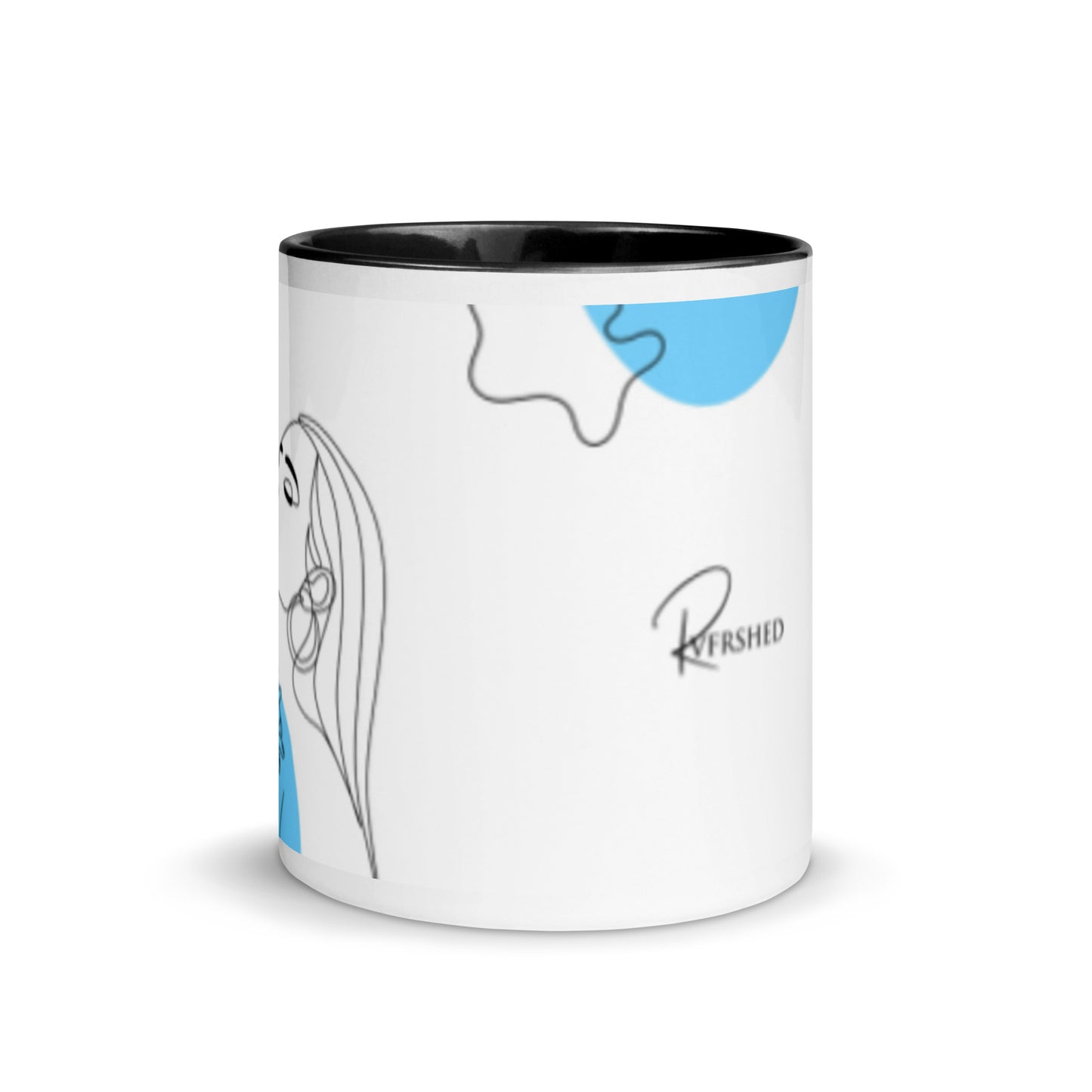Girl Color Block Mug