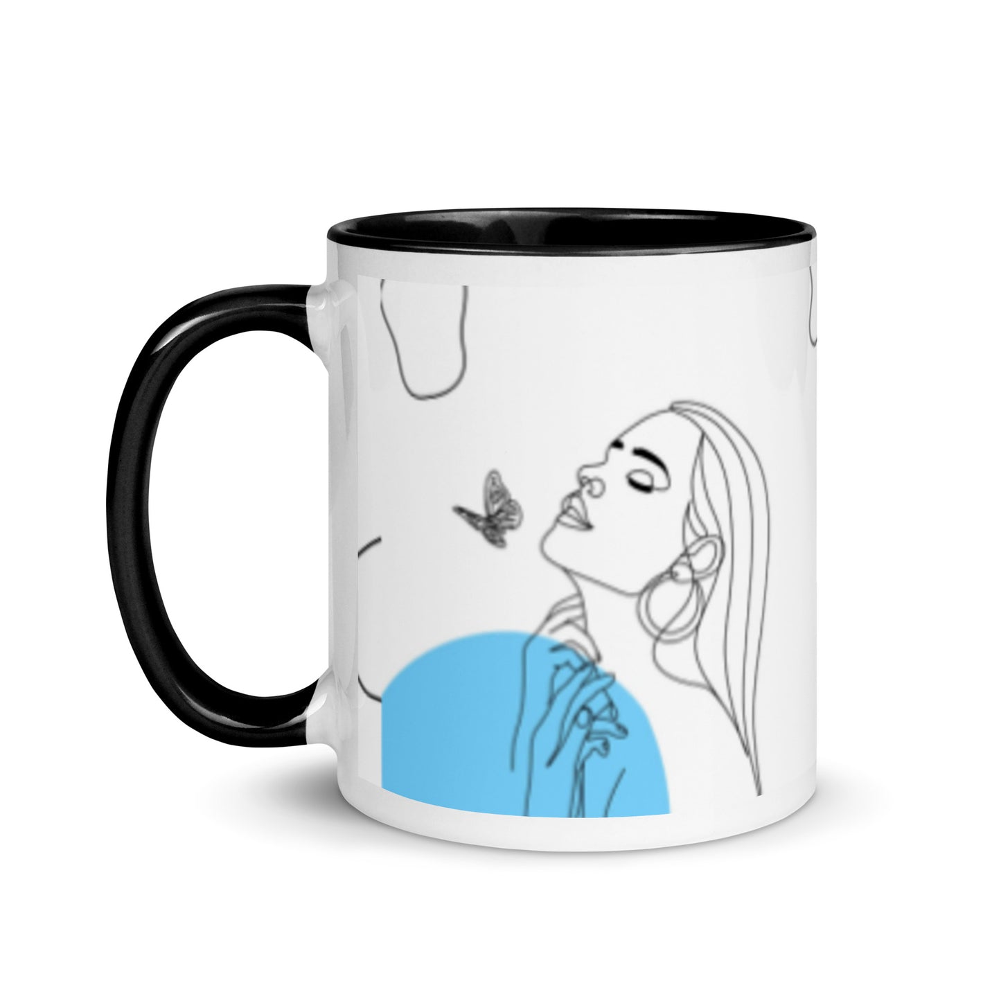 Girl Color Block Mug