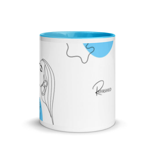 Girl Color Block Mug
