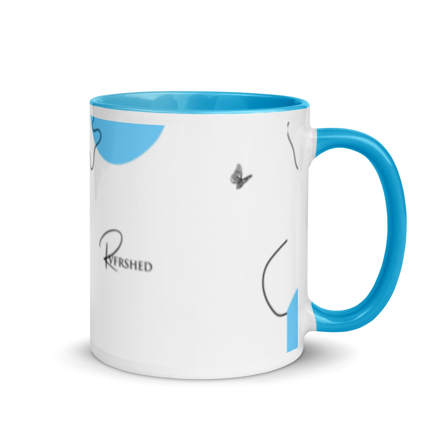 Girl Color Block Mug