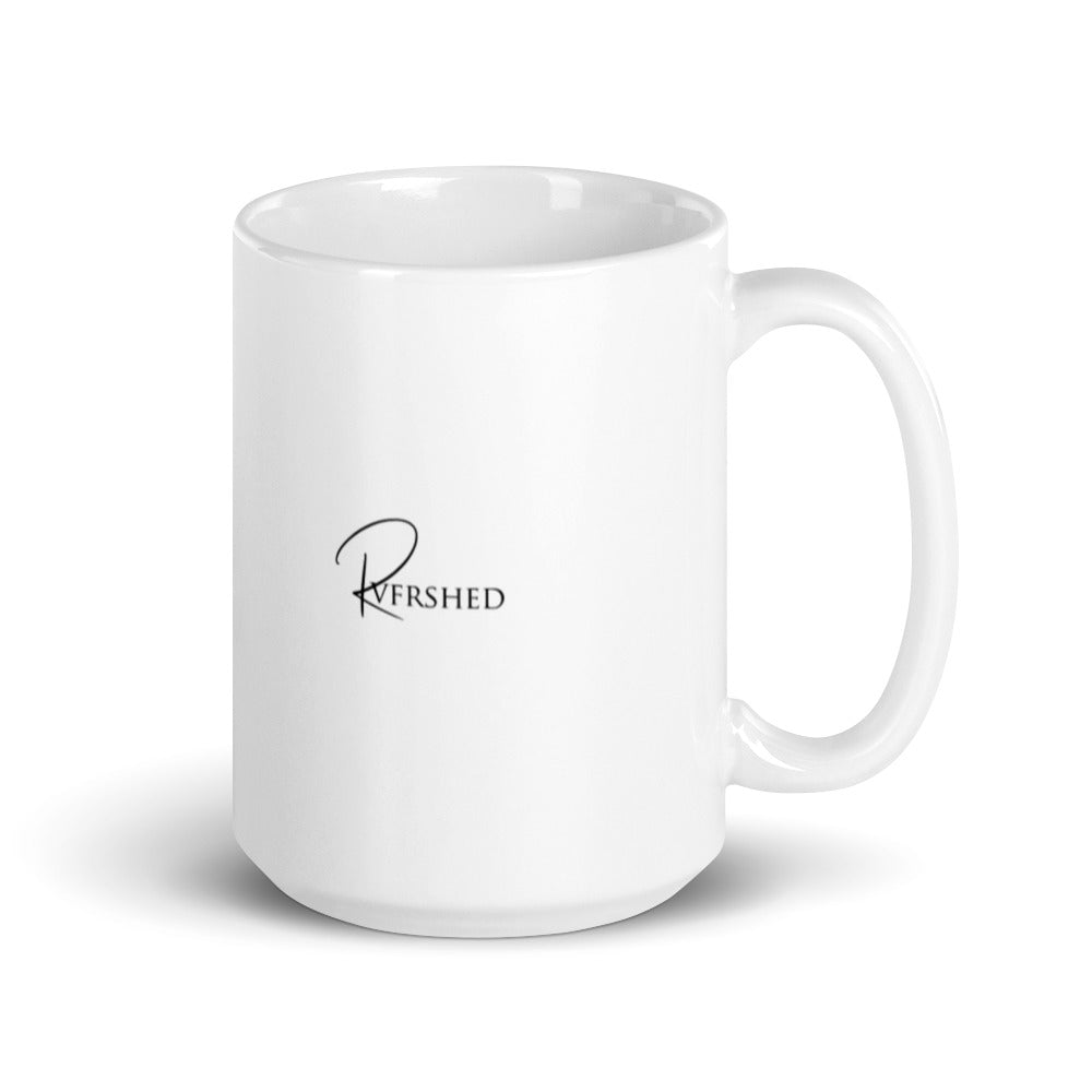 Forever Grateful White Glossy Mug